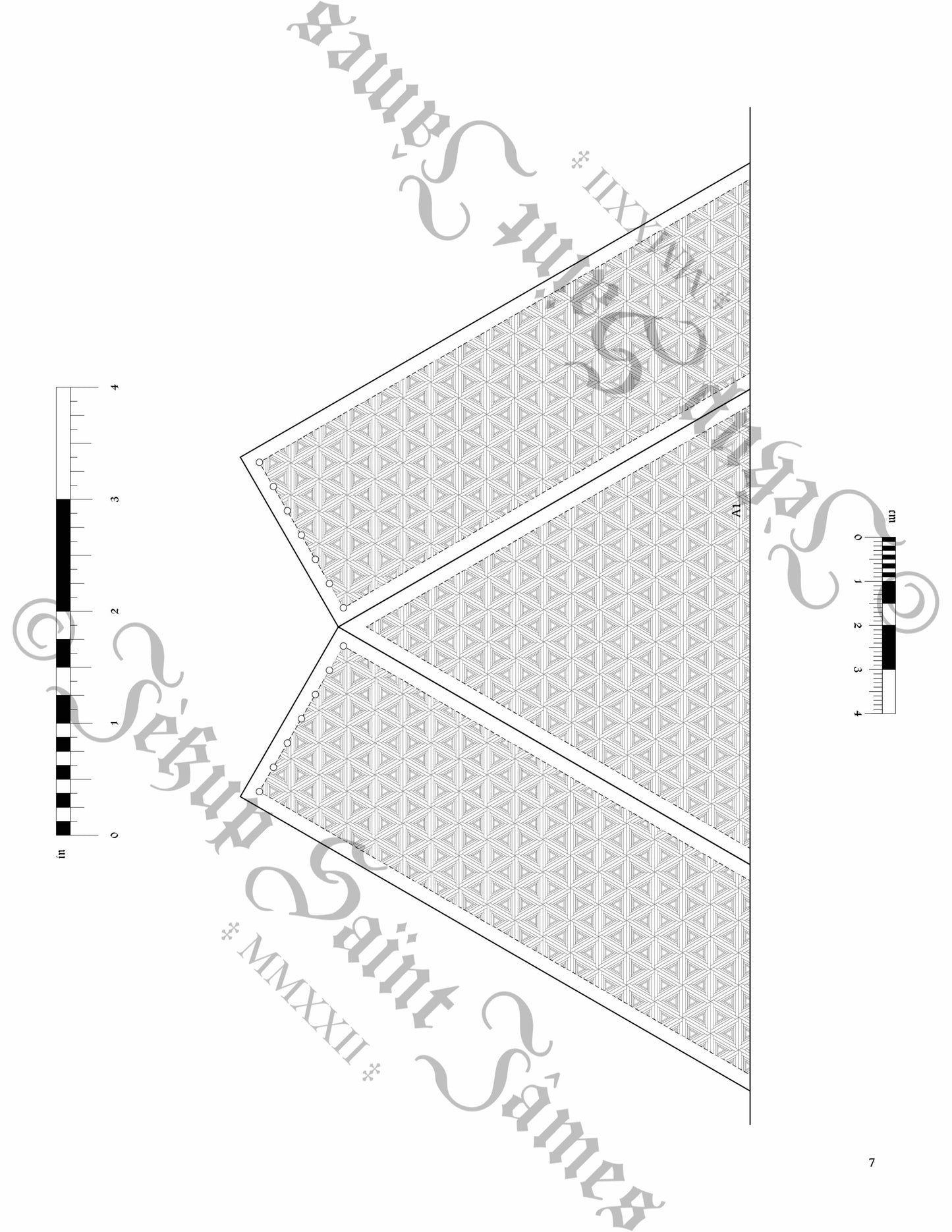 Bilatanium: Double Pointed Leather Box Sewing Digital Pattern {7 Sizes}