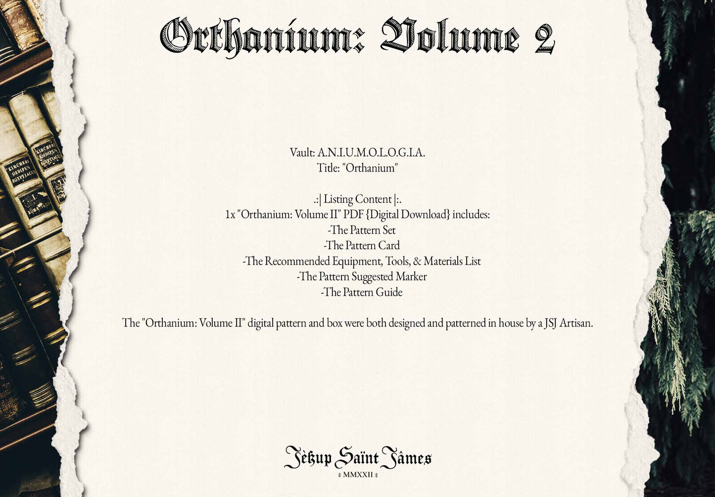 Orthanium: Vol. II: Rectangular Leather Box Sewing Digital Pattern {5 Sizes}