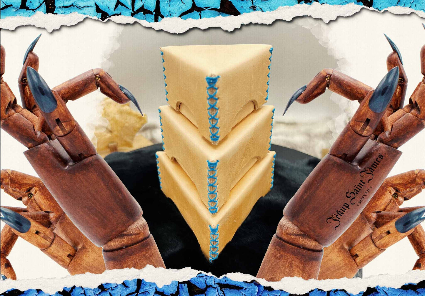 Trianium: Vol. I: Triangular Leather Box Sewing Digital Pattern {5 Sizes}